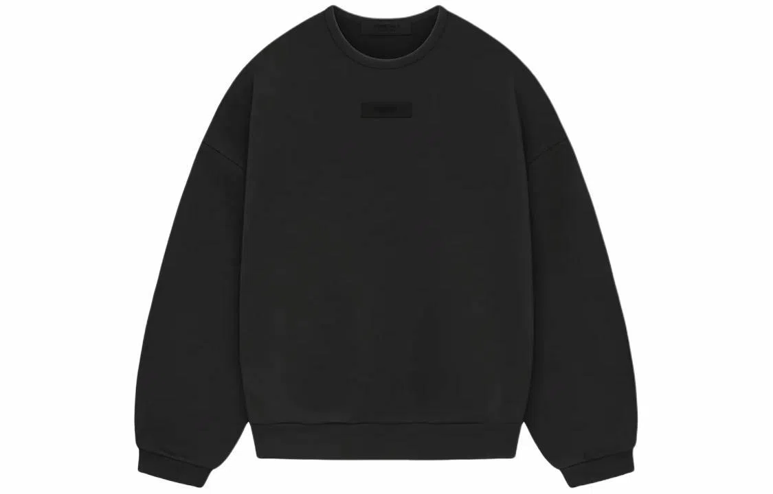 Fear of God Essentials Jet Black Crewneck