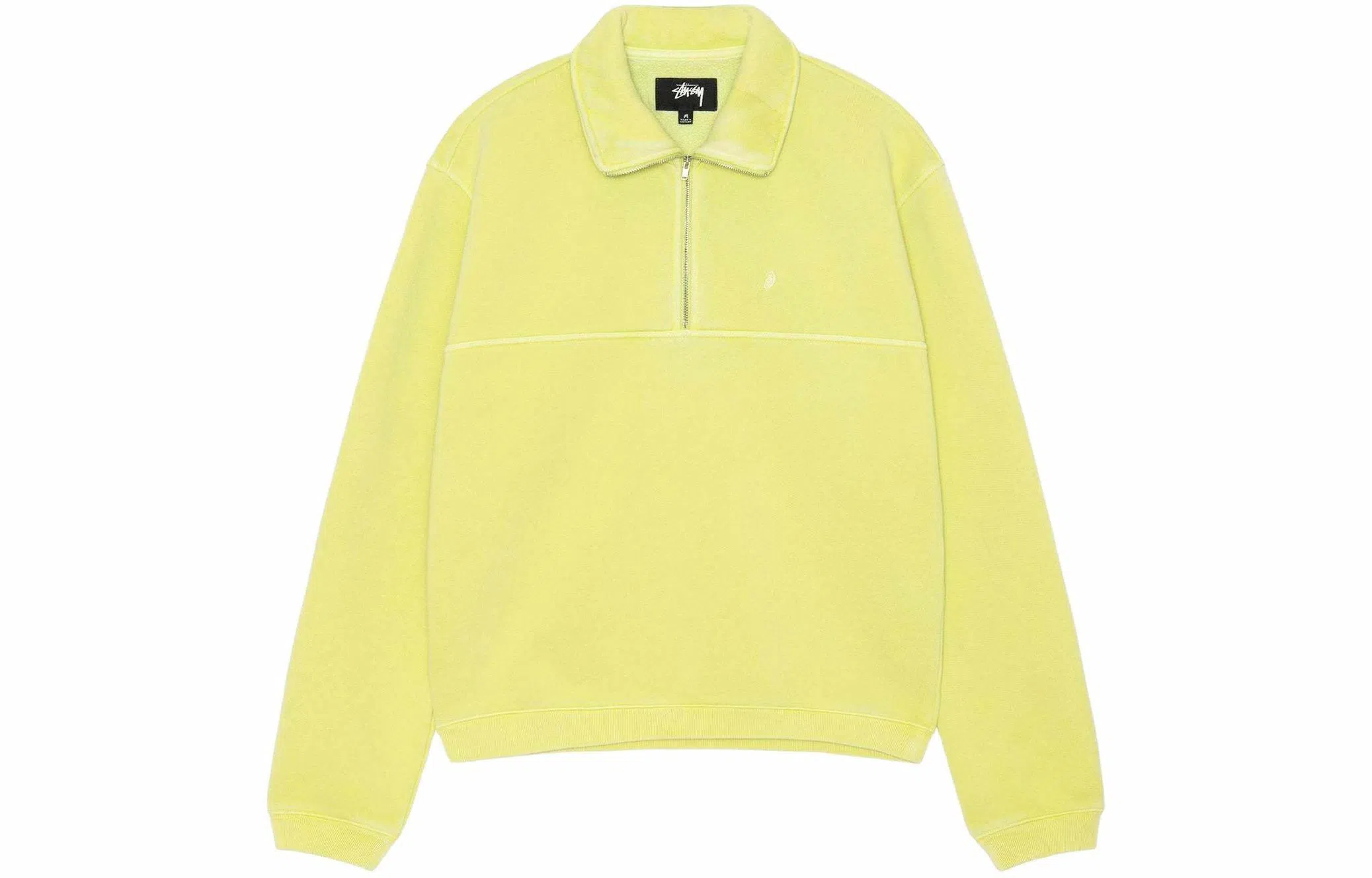 Stussy Half Zip Mock Neck Sweatshirt