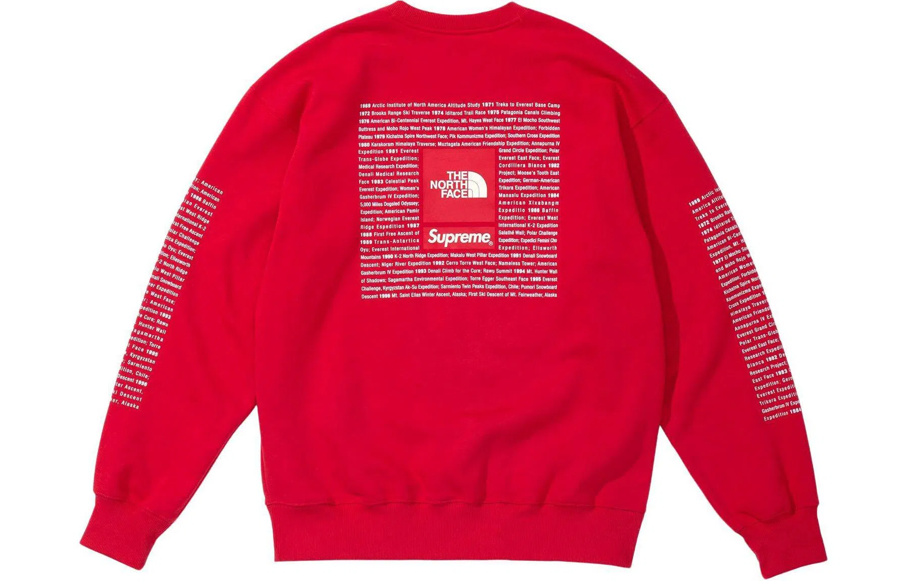 Supreme x The North Face Crewneck