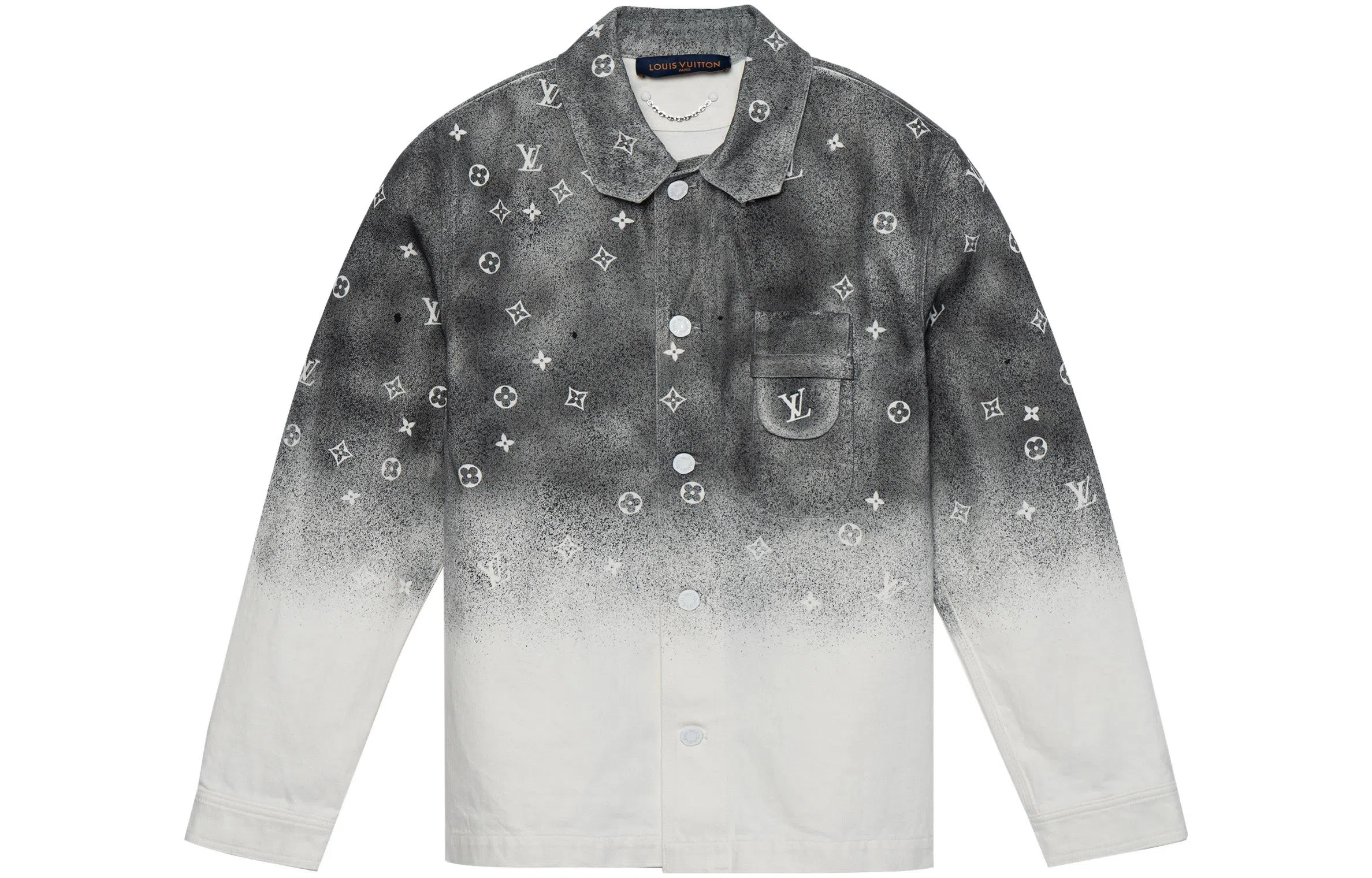 Louis Vuitton SS22 Denim Shirt Grey