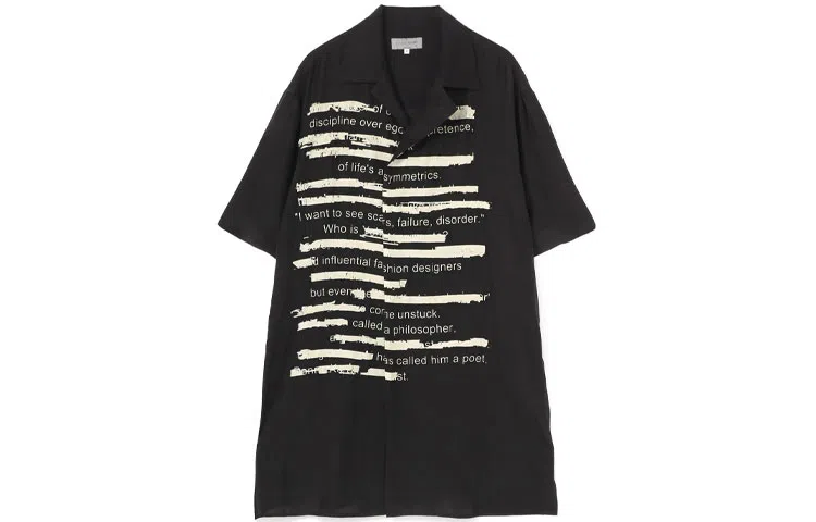 Yohji Yamamoto SS22 Logo Print Shirt