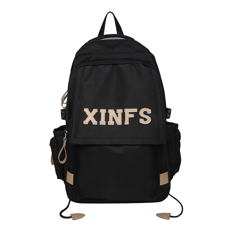 彤彤兔 韩系时尚百搭学生 尼龙 书包背包双肩包 男女同款情侣款 多色