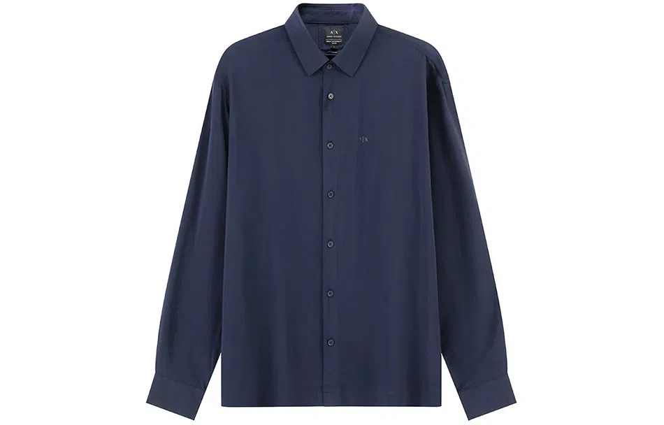 Armani Exchange Navy Shirt
