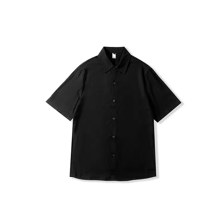 我是大卫 时尚轻薄透气短袖衬衫 男女同款