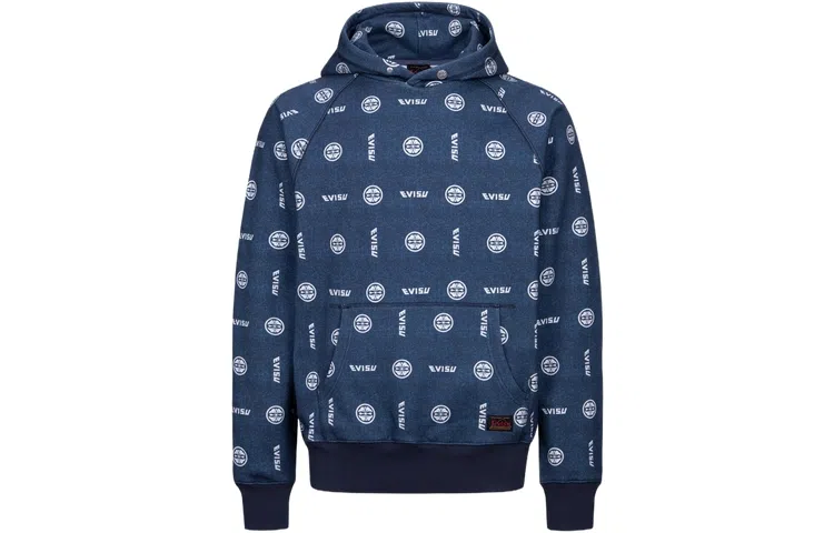 EVISU Denim Blue Hoodie