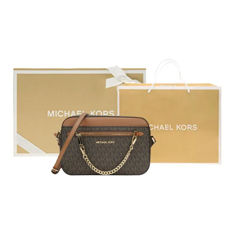 MICHAEL KORS MK Jet Set LOGO PVC