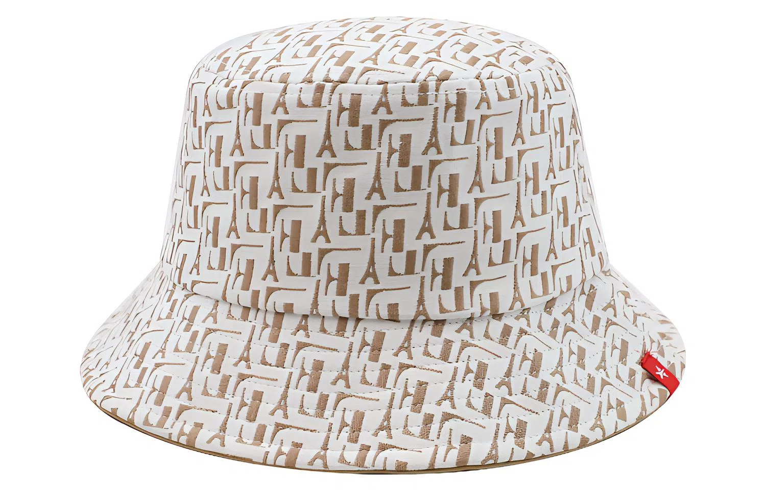 春夏新品洋气百搭法式高级感提花渔夫帽情侣防晒遮阳大檐帽