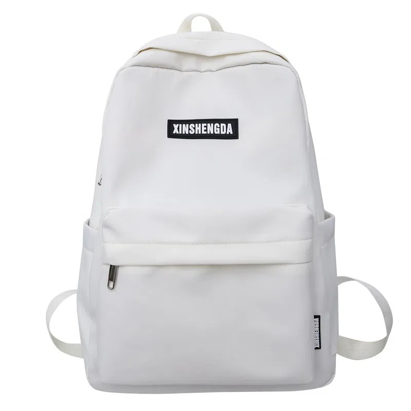 彤彤兔 休闲简约 尼龙 双肩包 常规 女款 黑色/白色/红色/卡其色/蓝色