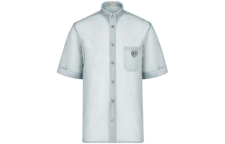 DIOR SS22 Logo Patch Shirt