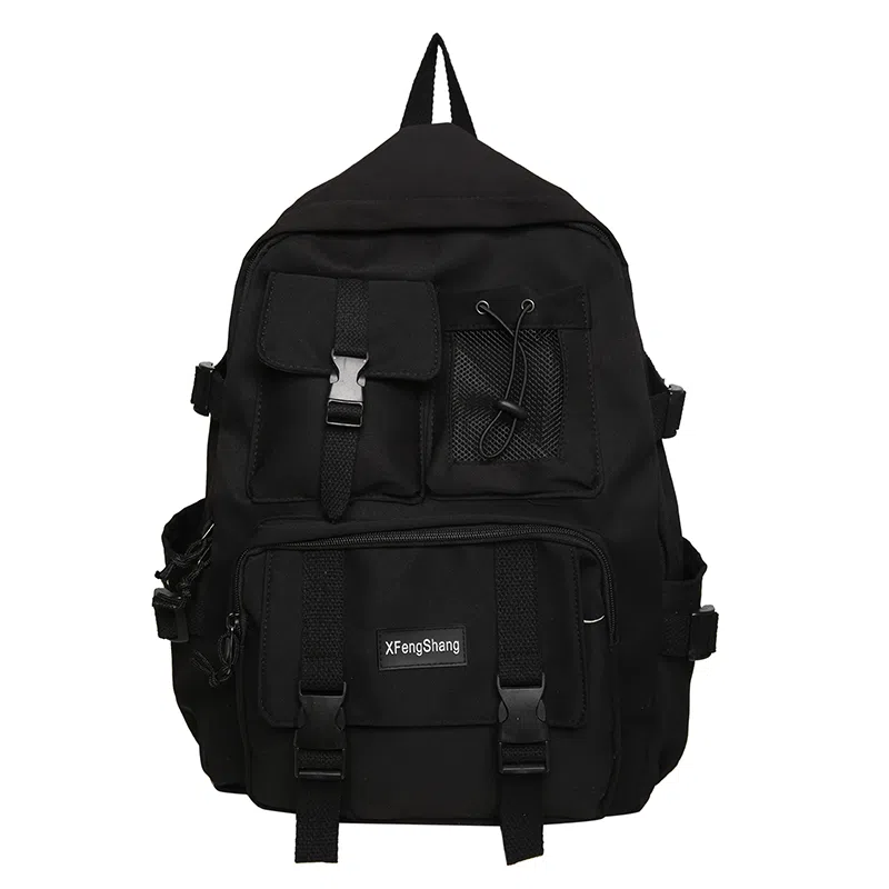 彤彤兔 韩版大容量高级感百搭 尼龙 双肩包 男女同款情侣款 多色