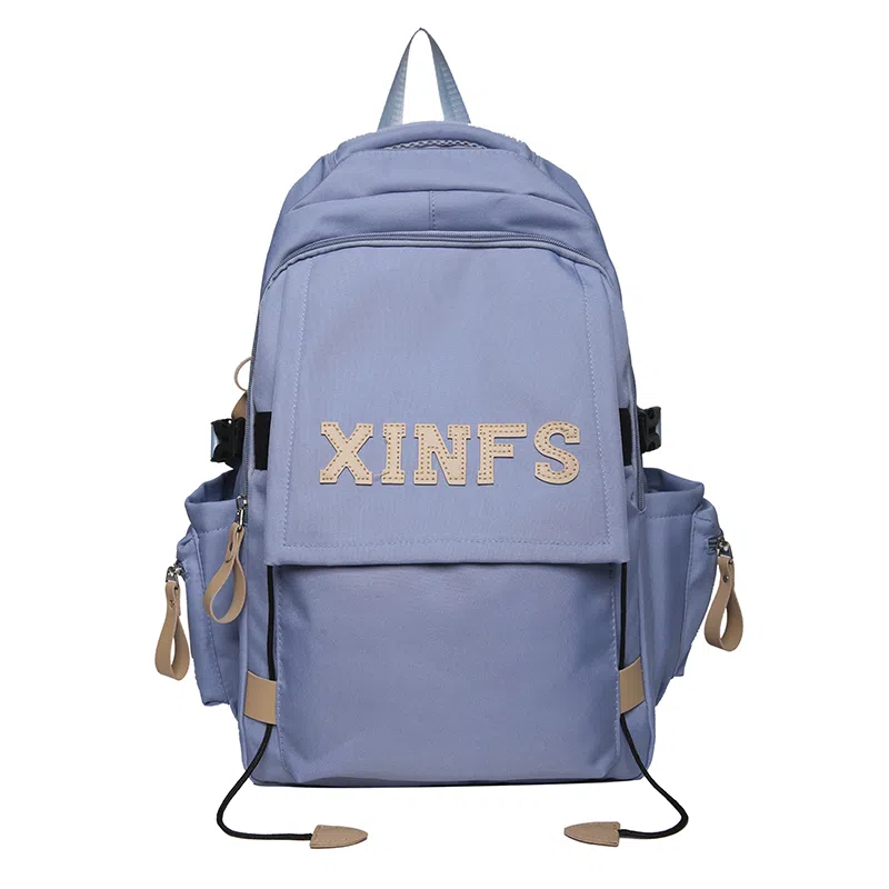 彤彤兔 韩系时尚百搭学生 尼龙 书包背包双肩包 男女同款情侣款 多色