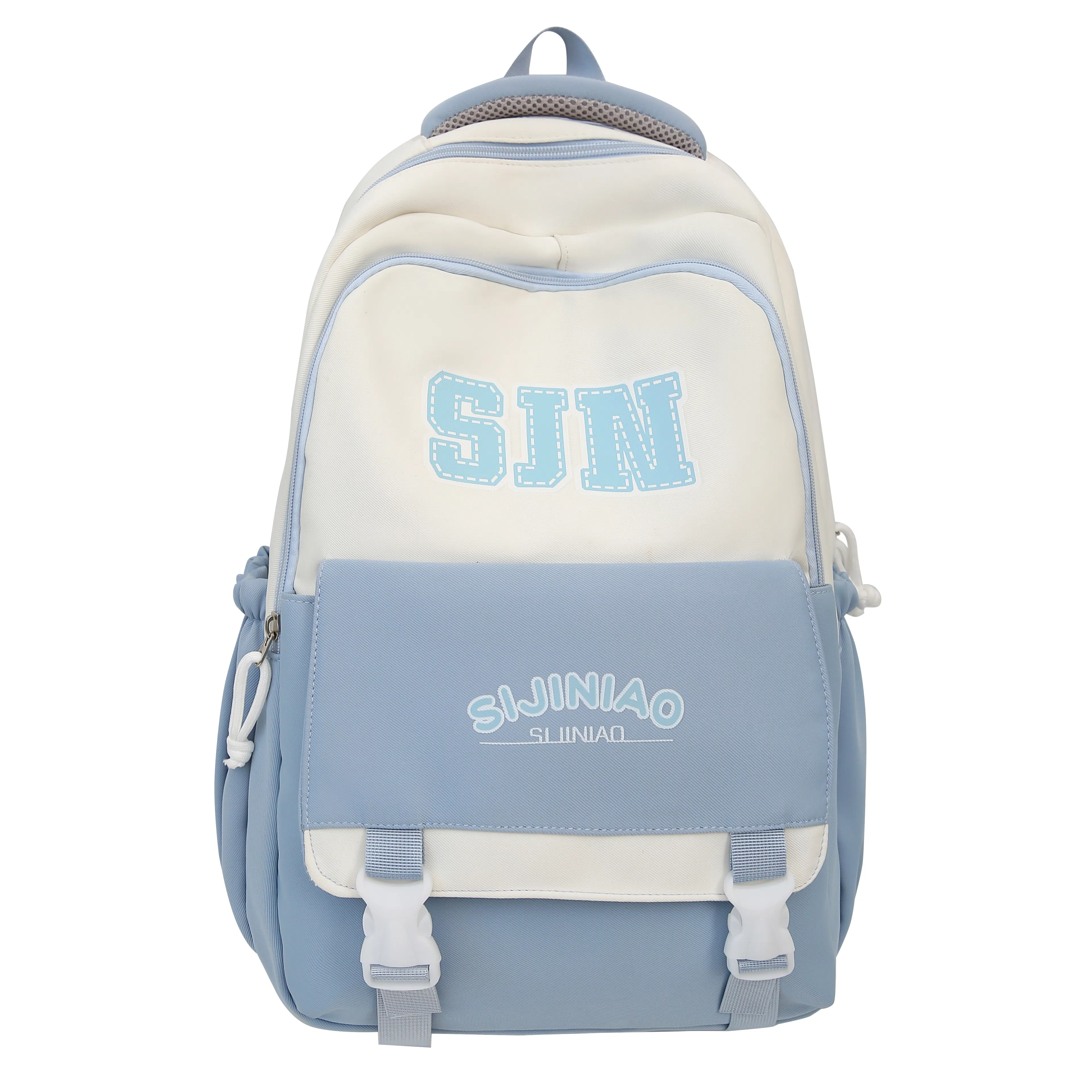 彤彤兔 轻便大容量百搭休闲 尼龙 双肩包 女款 黑色\紫色\粉色\红色\蓝色