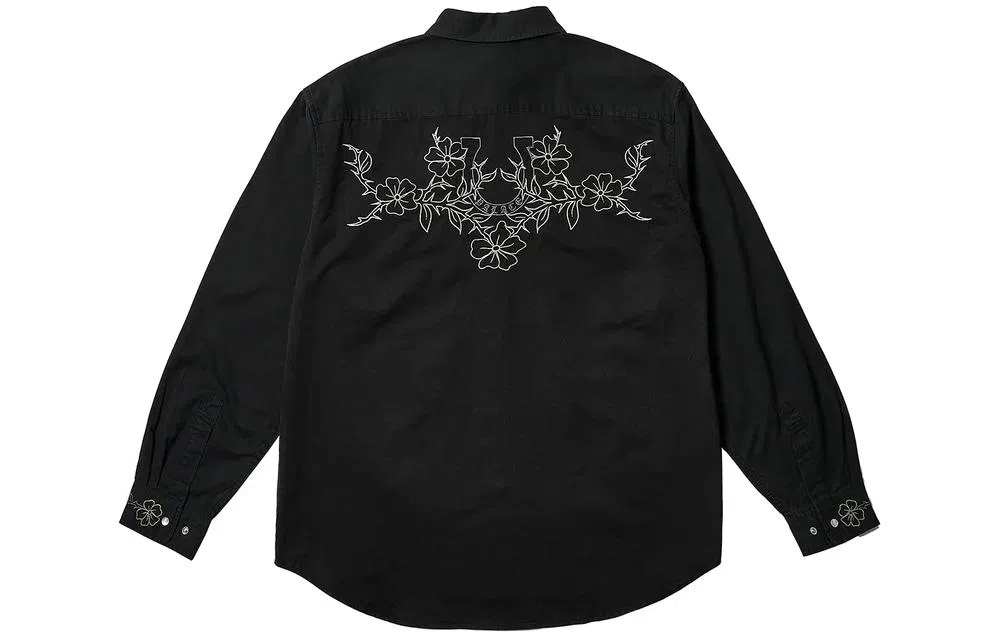 PALACE SS24 FLEXUS SHIRT BLACK