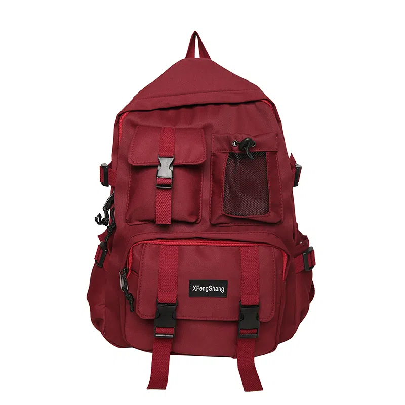 彤彤兔 韩版大容量高级感百搭 尼龙 双肩包 男女同款情侣款 多色