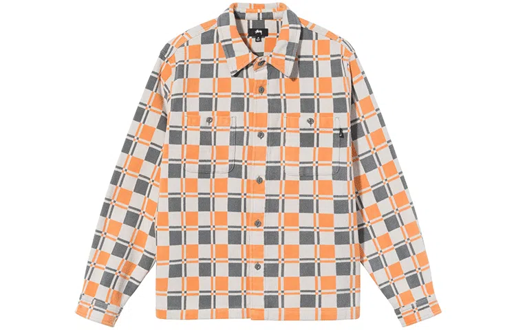Stussy Brent Plaid Ls Shirt