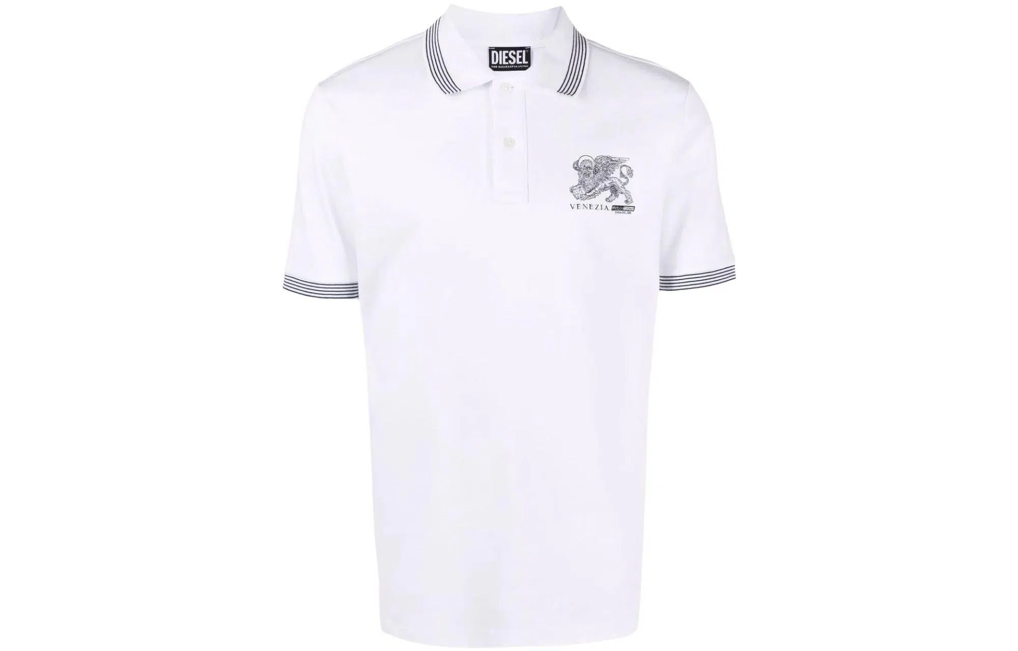 DIESEL Polo Shirt White