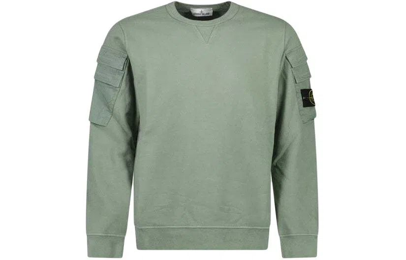 Stone Island Crewneck Sweatshirt Sage Green