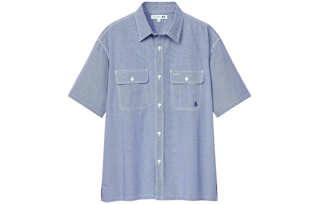 UNIQLO x JW Anderson Short Sleeve Shirt Blue
