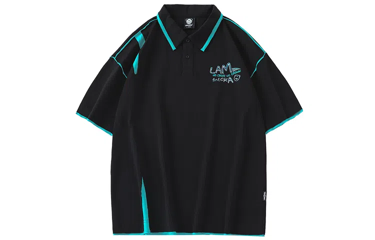 LAMLICKA Polo Shirt Black