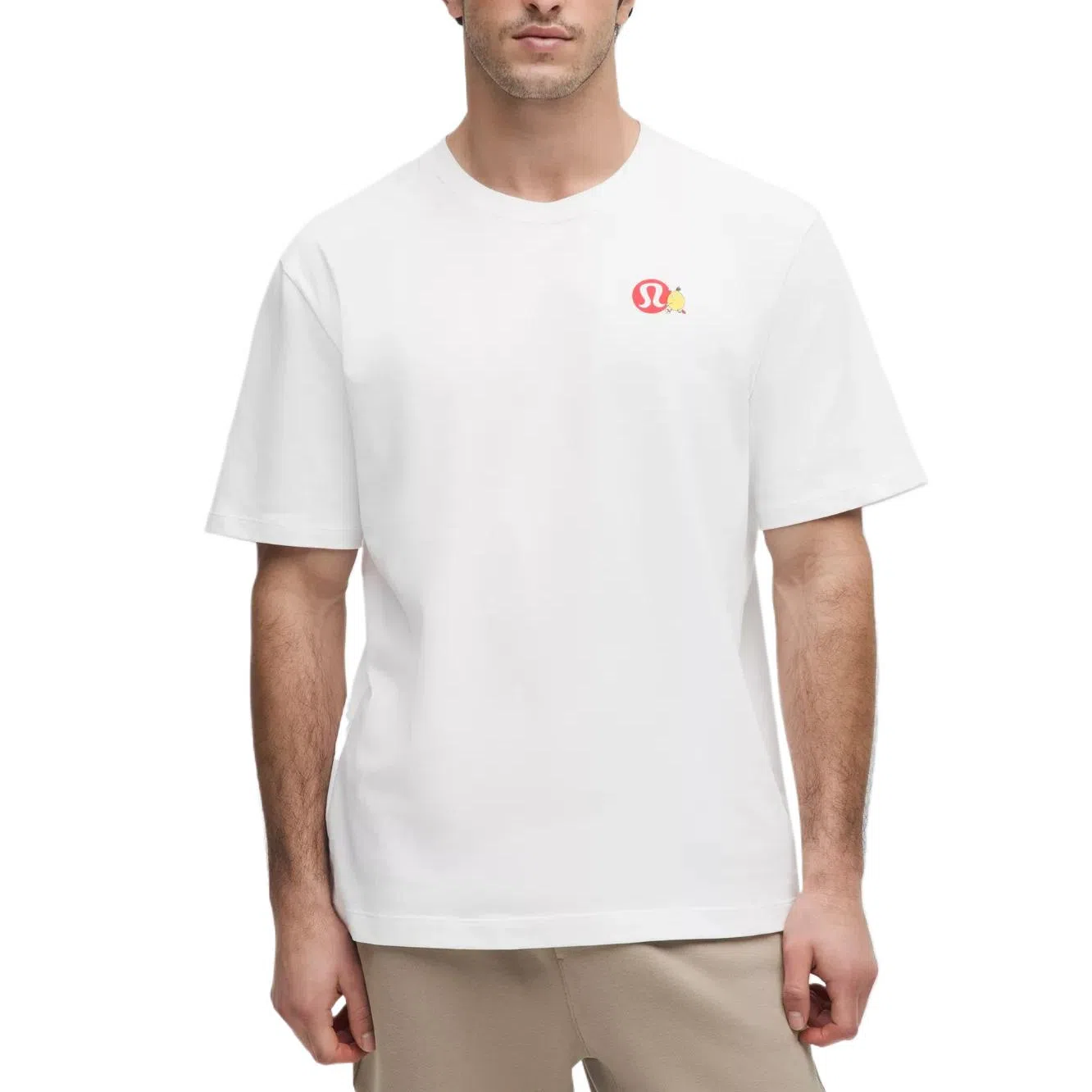 lululemon Heavyweight Cotton Jersey T-Shirt Lemon T