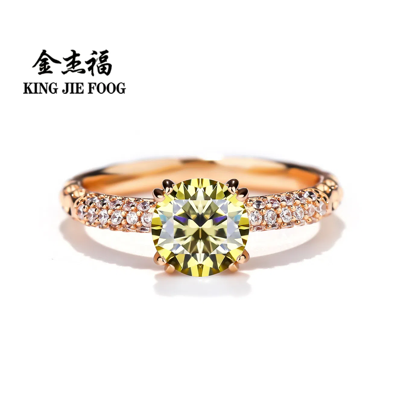 金杰福 贝拉公主小众高级轻奢 合金 戒指 女款