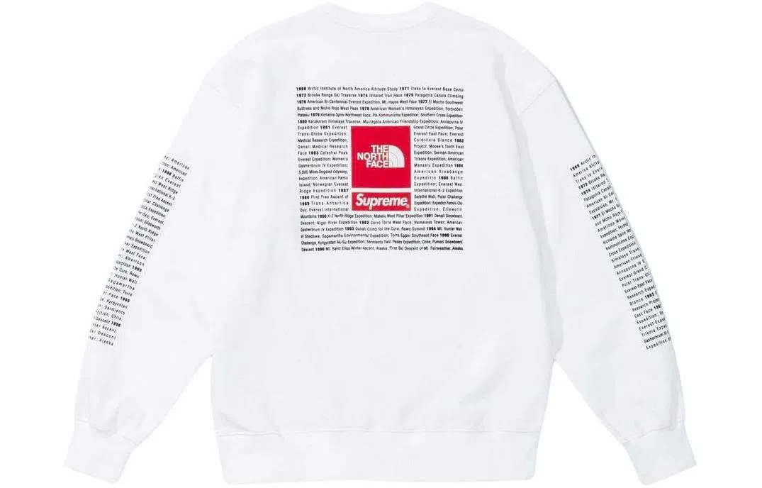 Supreme x The North Face Crewneck