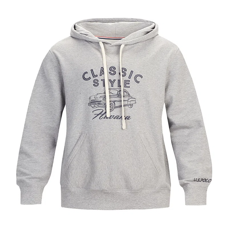 U.S. Polo Assn. Hoodie Light Grey