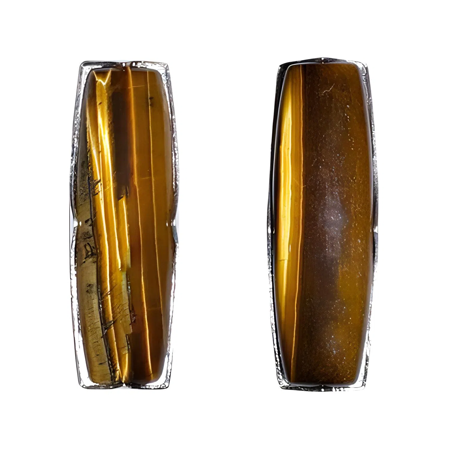 Qurioustone Tiger Eye Earrings