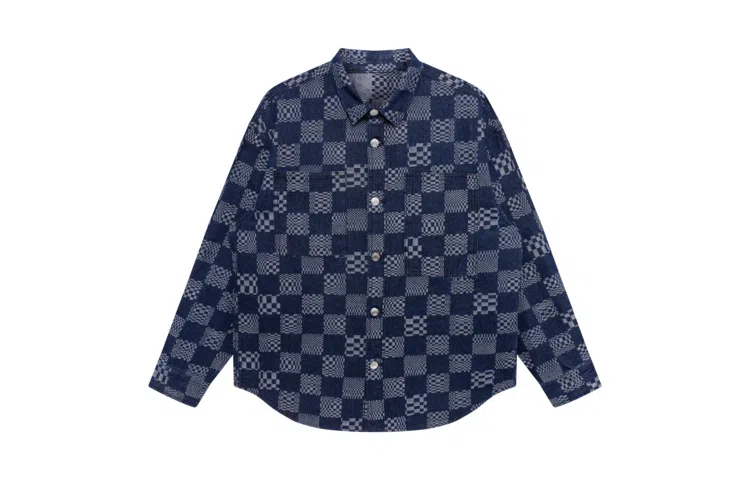GXG Checkered Jacquard Shirt