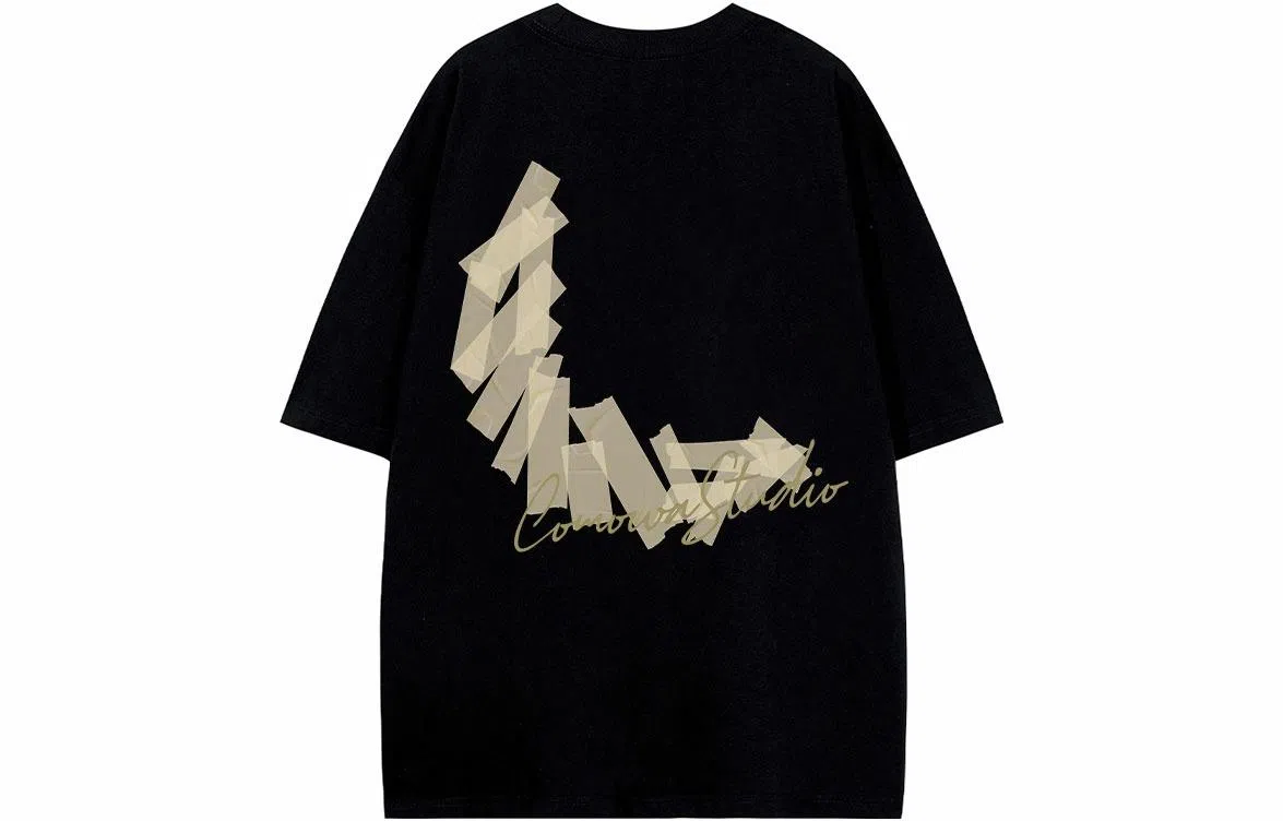 COMOWA Graffiti Tape Stars Moon Logo Tee Set