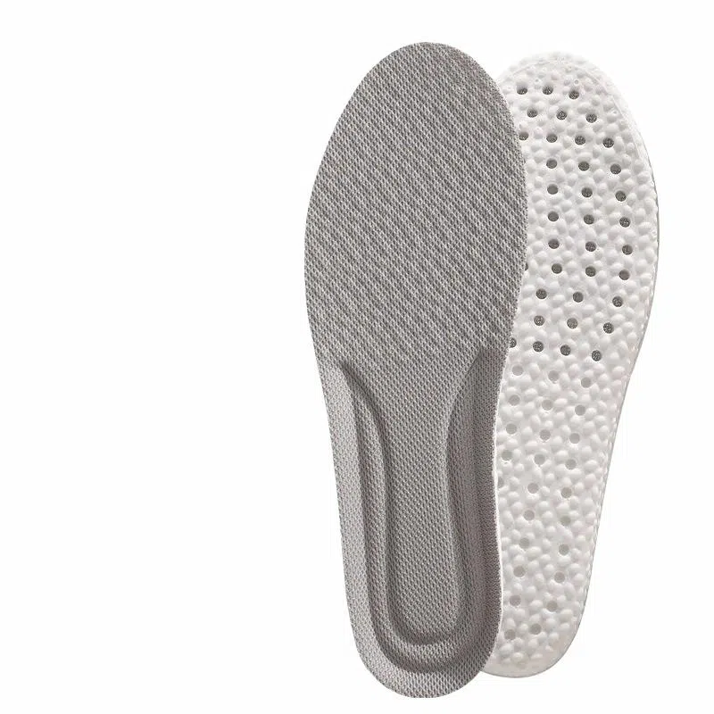 佐闯 运动加厚踩屎感防臭吸汗抗菌军训透气减震 网布 鞋垫 男女同款情侣款