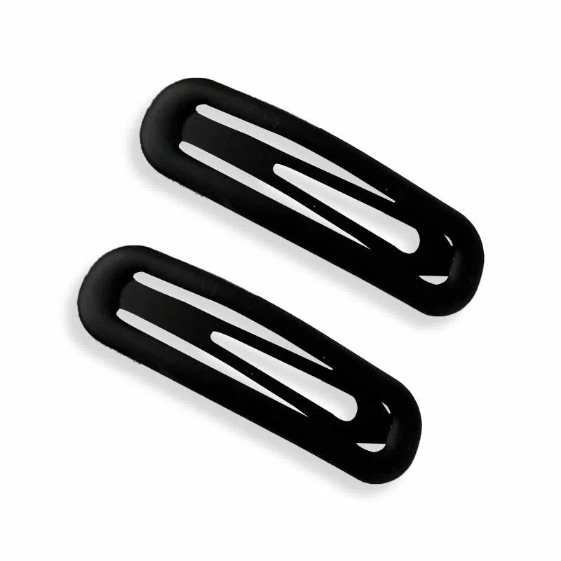 蒙妮 时尚磨砂掰掰夹 金属 边夹 男女同款情侣款