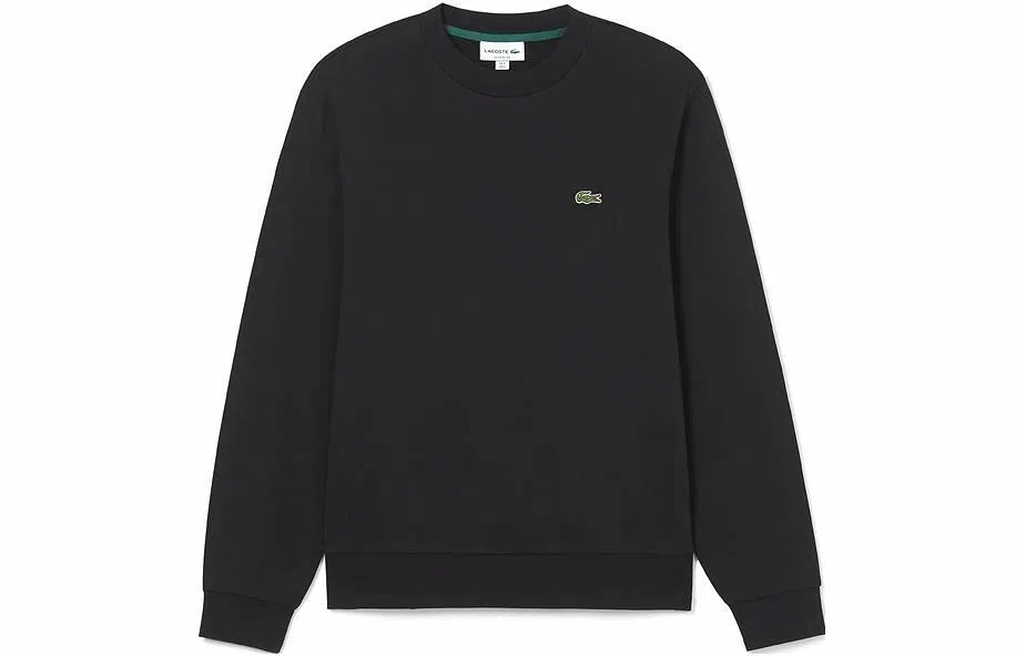 Lacoste Classic Logo Crewneck Sweatshirt Black