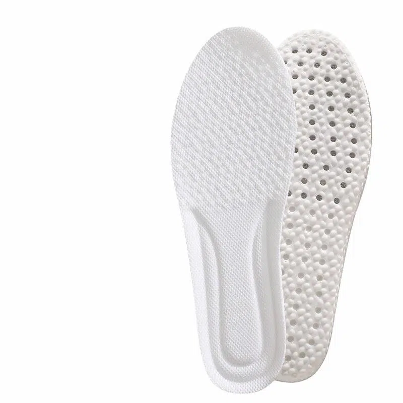 佐闯 运动加厚踩屎感防臭吸汗抗菌军训透气减震 网布 鞋垫 男女同款情侣款