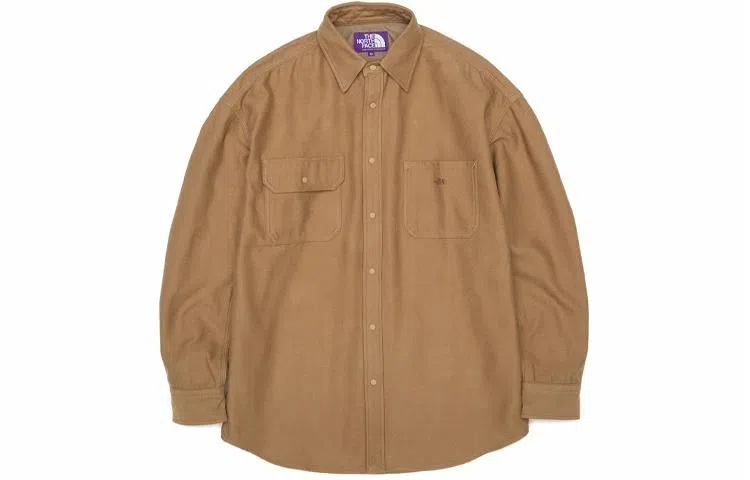 The North Face Purple Label Flannel Shirt Khaki