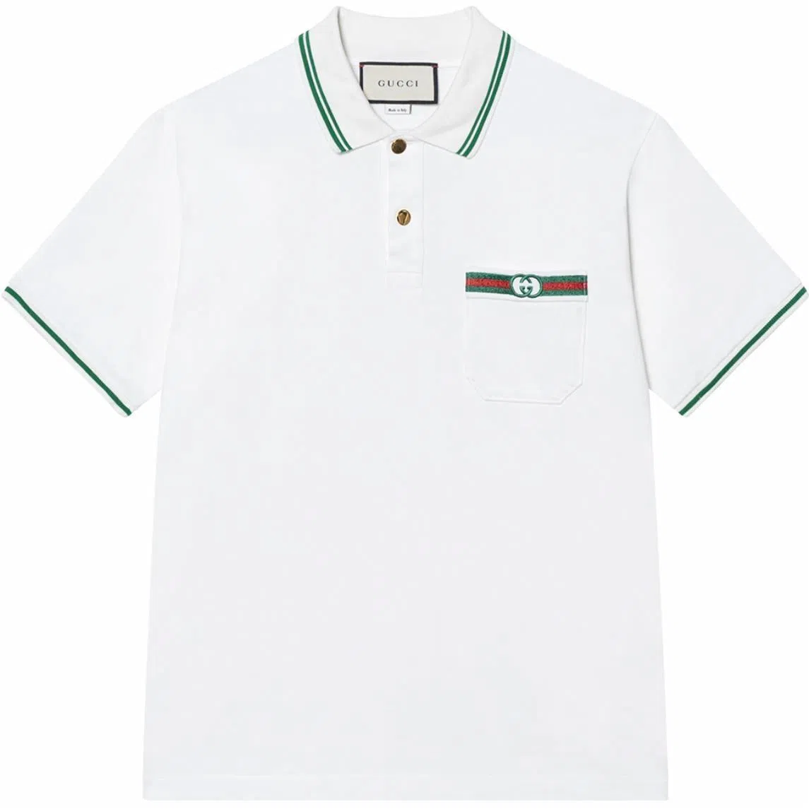 Gucci Ivory Polo Shirt