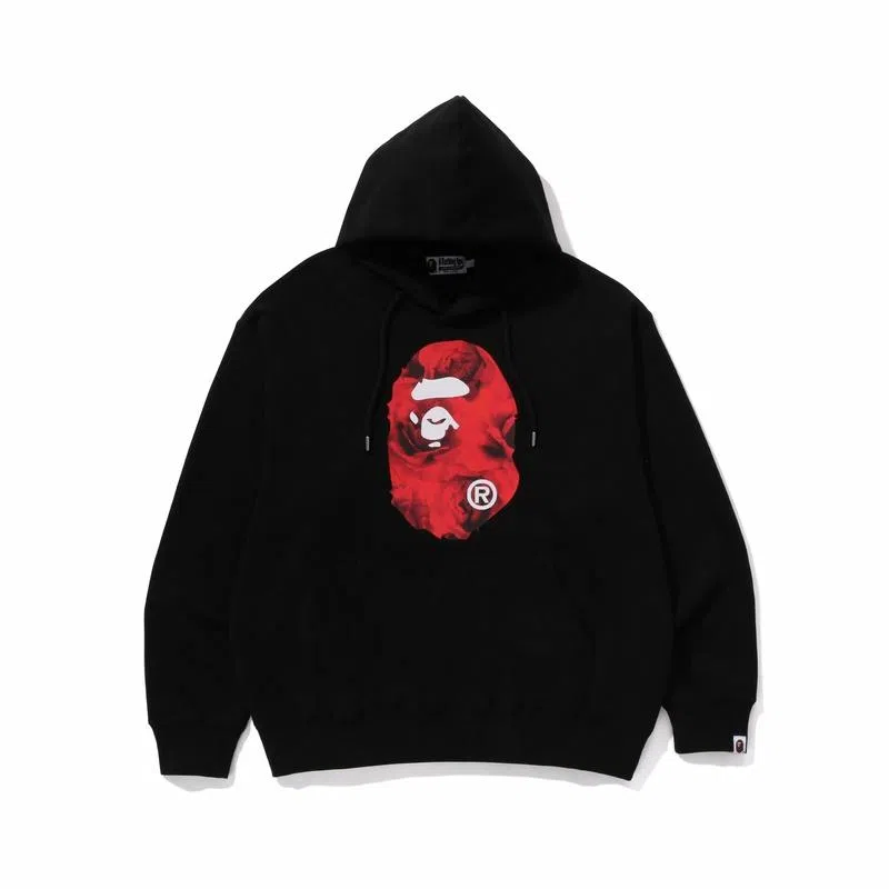 A BATHING APE FW24 Floral Camo Ape Head Hoodie
