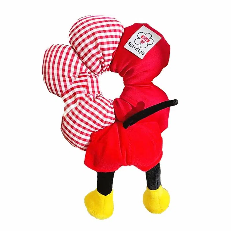 千桐 创意老鼠屁股时尚拍照老鼠腿 毛绒 发圈 男女同款情侣款