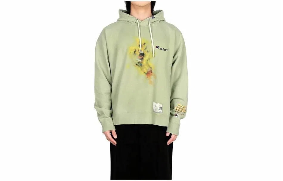 Maison Mihara Yasuhiro Hoodie Green