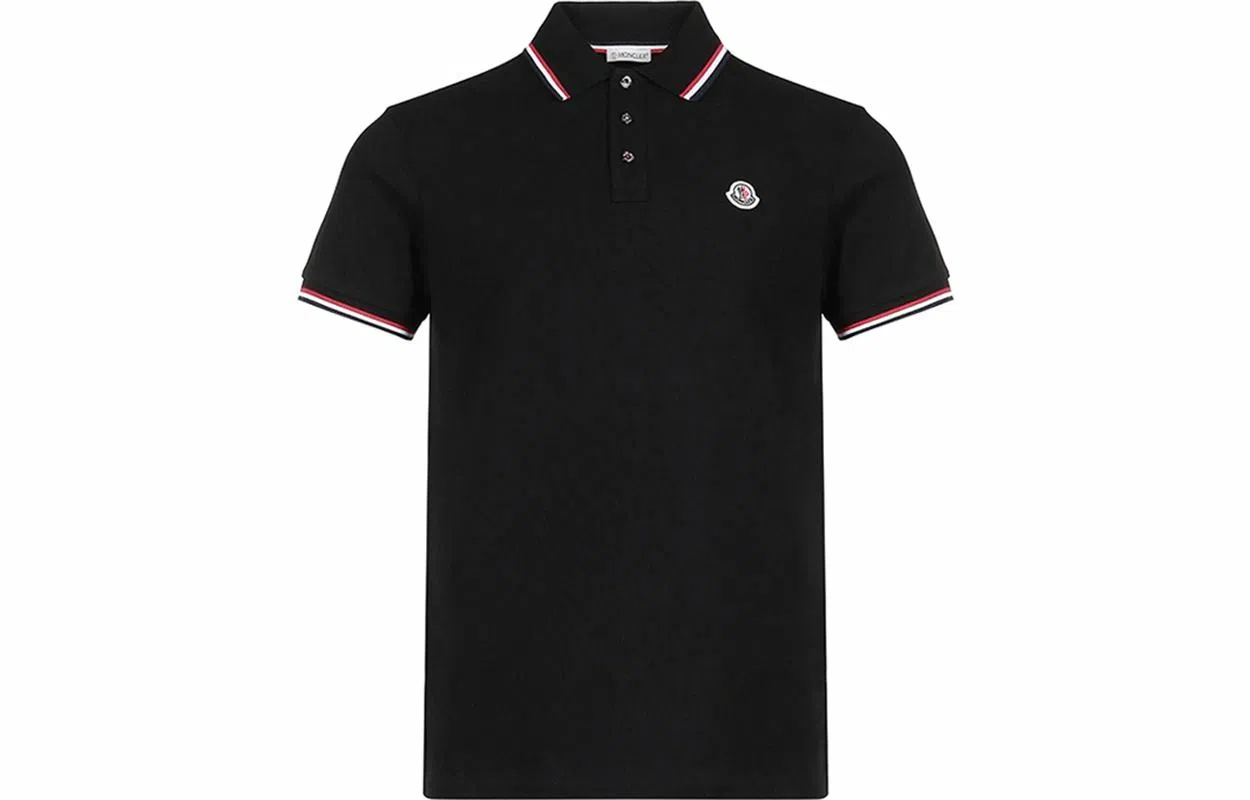 Moncler Polo Shirt Black