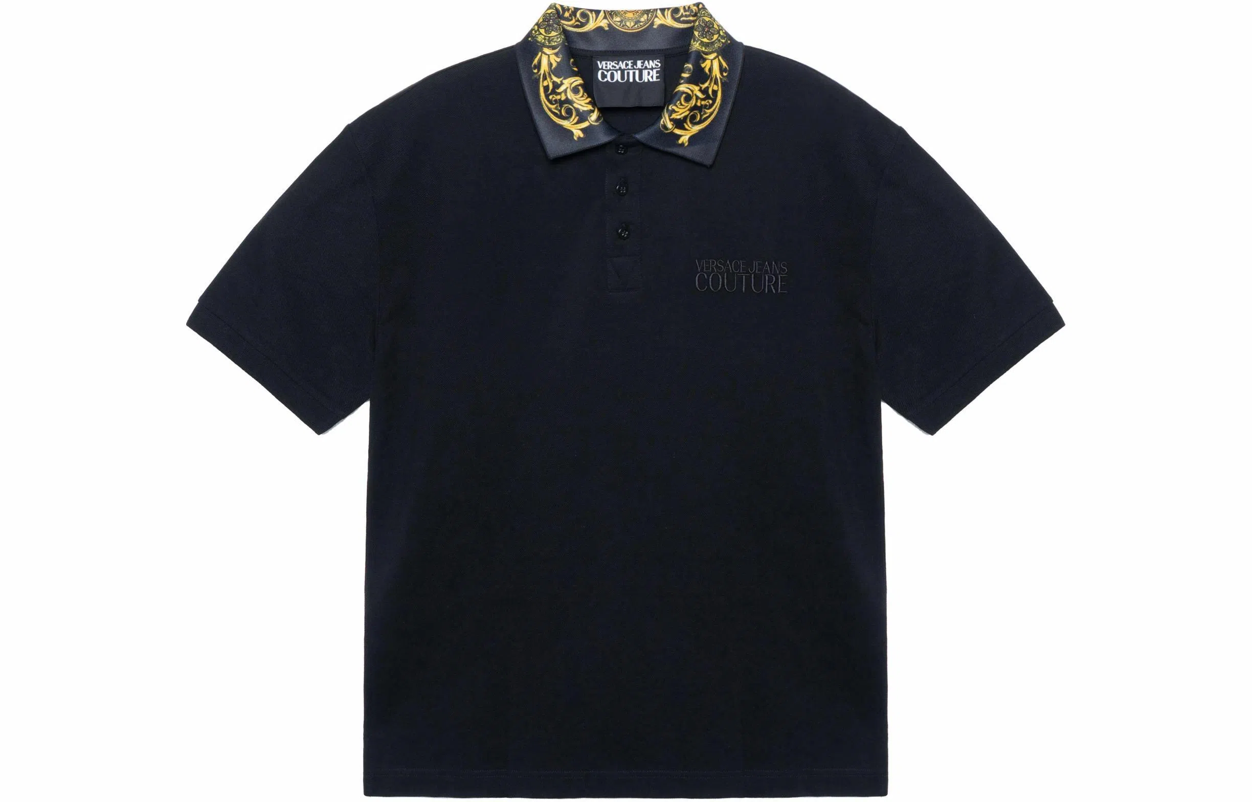 Versace Jeans Couture SS21 Black Polo