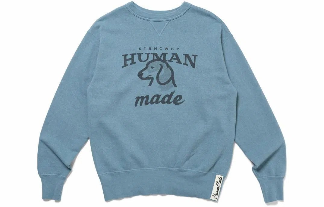 HUMAN MADE FW23 TSURIAMI SWEATSHIRT logo