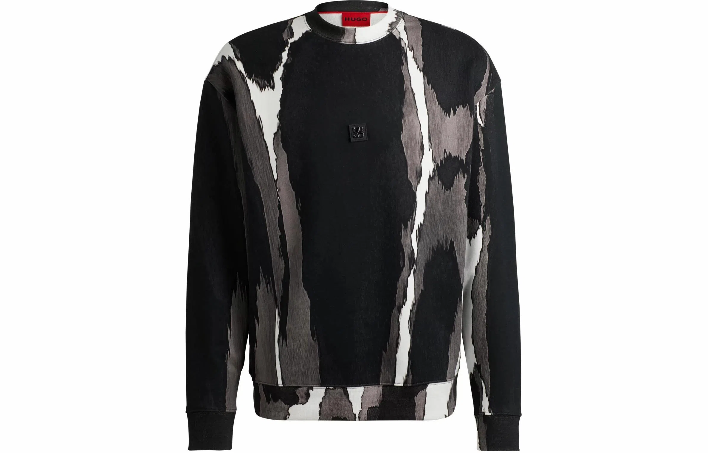 HUGO BOSS Cotton-Terry Sweatshirt With Seasonal Print