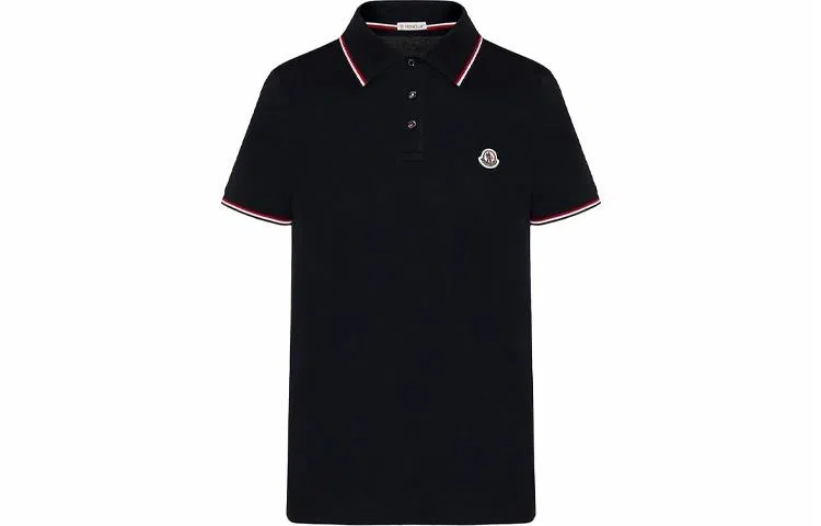 Moncler Polo Shirt Blue