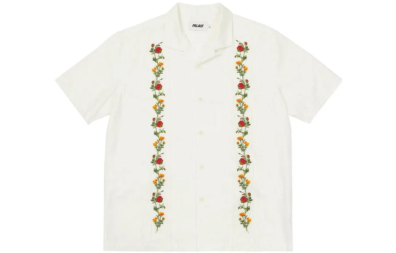 PALACE FW22 Rose Chain Shirt White