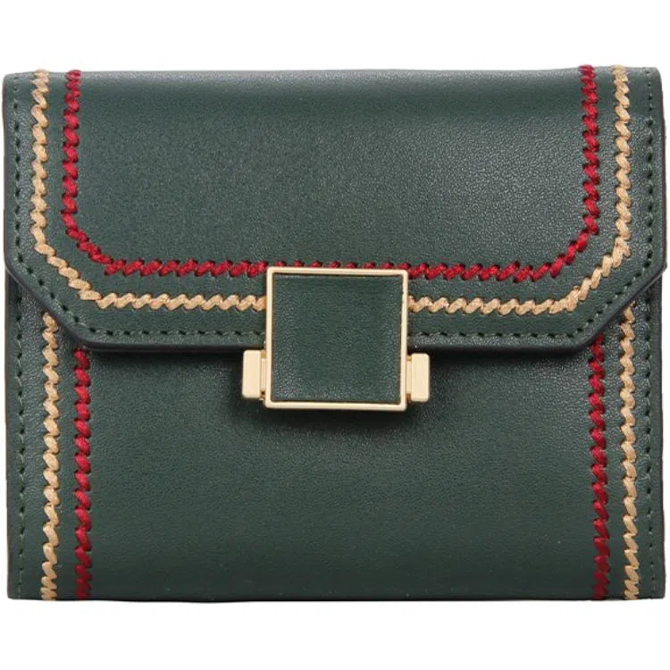 彤彤兔 多卡位 二层牛皮 卡包 女款 多色