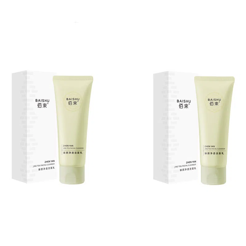 佰束 净透保湿控油温和氨基酸洗面奶 清洁