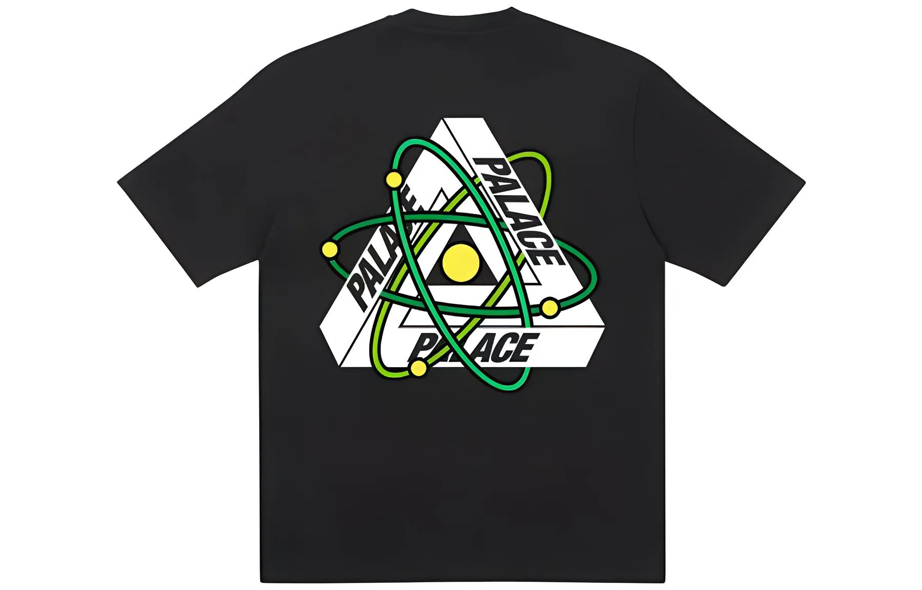 PALACE FW22 Tri-Atom T-Shirt Black LogoT
