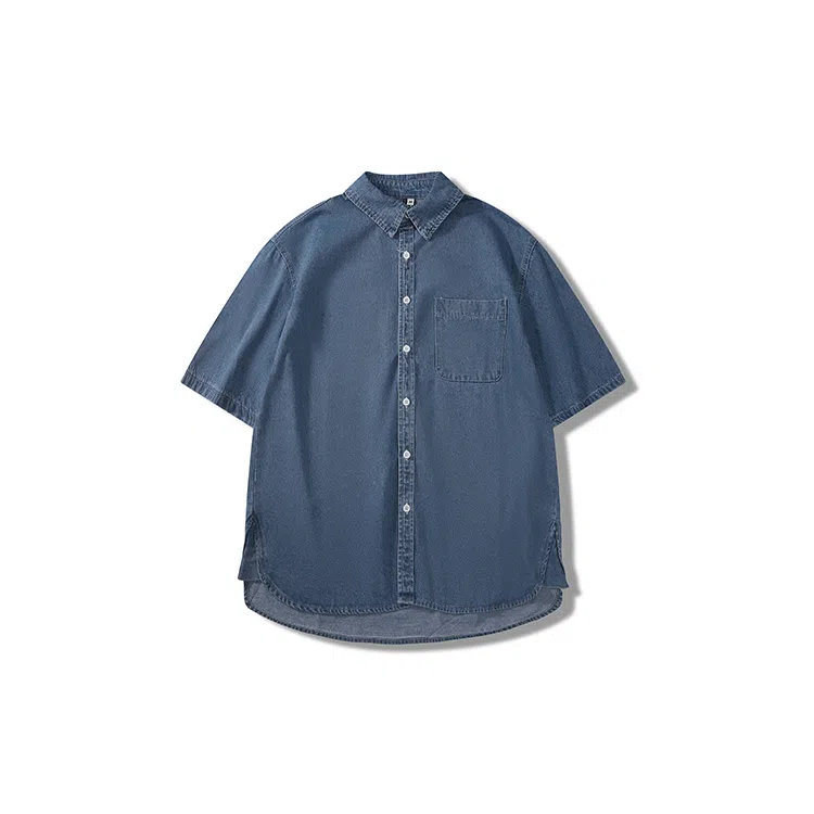 我是大卫 休闲时尚百搭短袖衬衫 男款