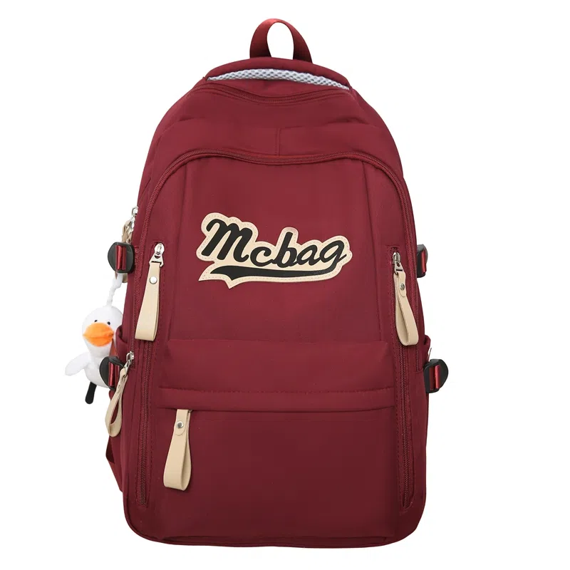 彤彤兔 休闲背包大容量简约轻便 尼龙 双肩包 常规 男女同款情侣款 多色